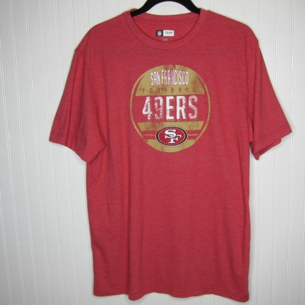 NFL Team Apparel San Francisco 49's Shirt Size L